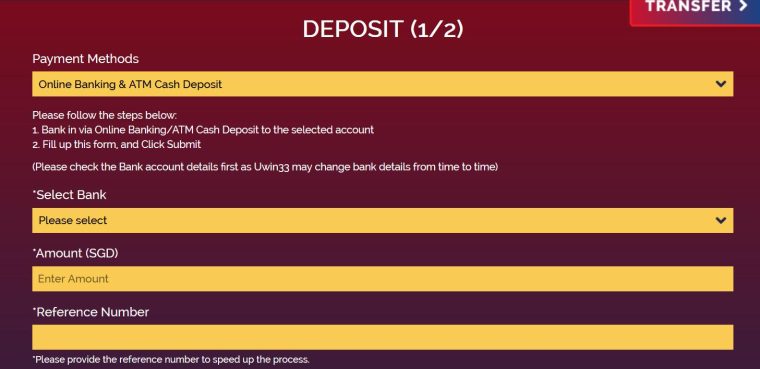 Make a Deposit