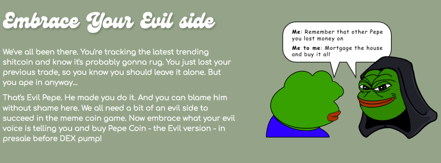 Evil Pepe home