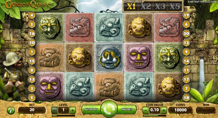 Adventure and Exploration Slot Machines Themes