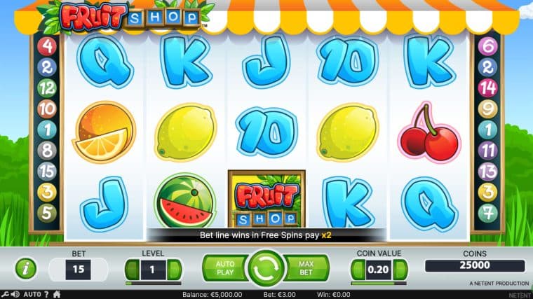 Classic Fruits slot machine themes