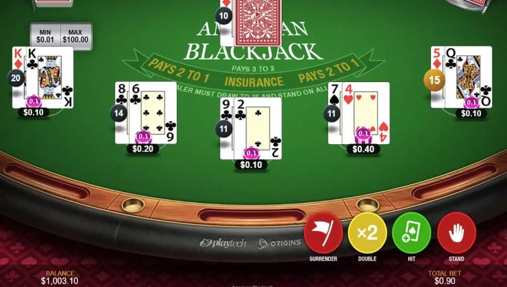blackjack bankroll management - american blackjack