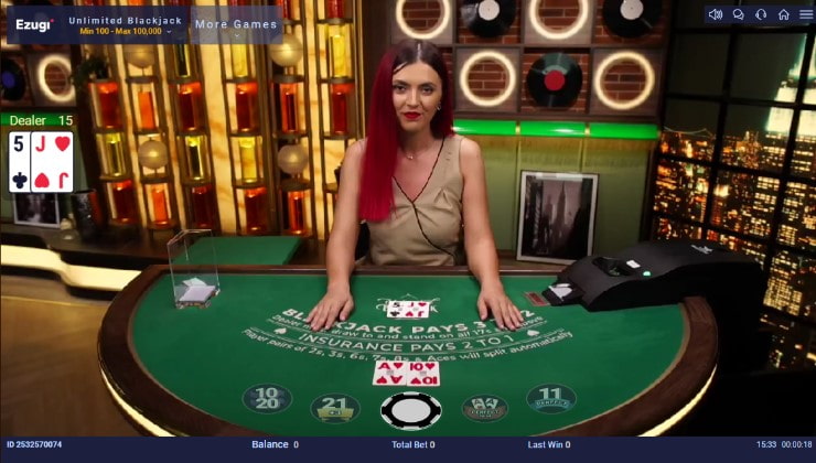 Unlimited Blackjack