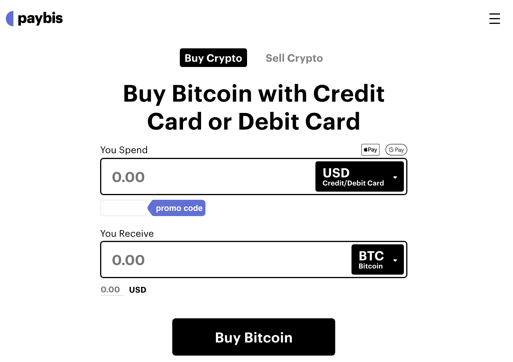 Buy bitcoin on Paybis