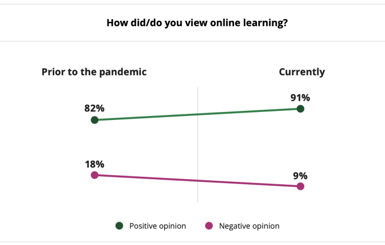 online learners post pandemic