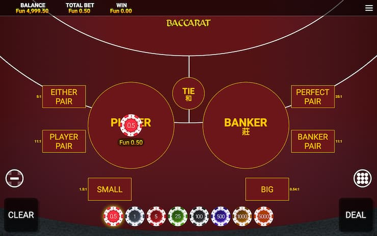 Baccarat Bankroll Management