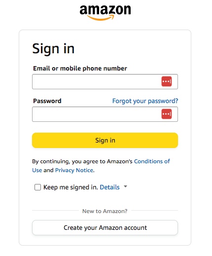 amazon associates sign up