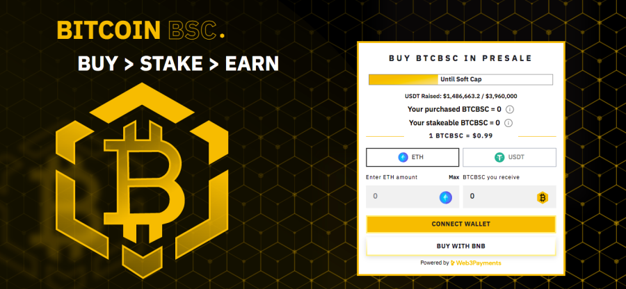Bitcoin BSC $1.4M 