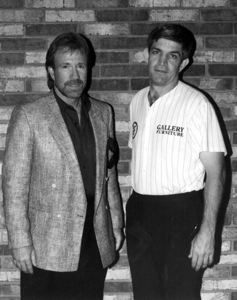 Chuck Norris and Mattress Mack