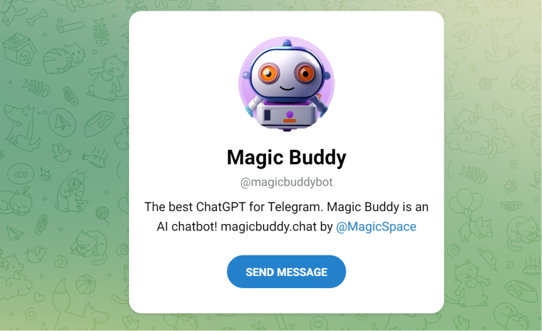 Magic Buddy Telegram Bot
