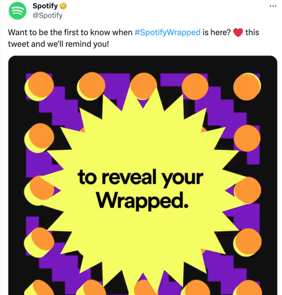 Spotify Wrapped Storytelling Brand