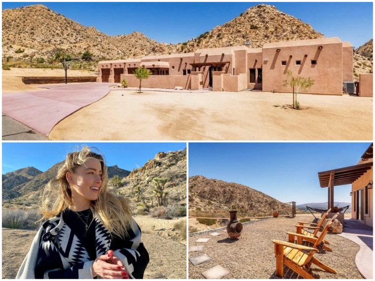 Amber Heard and her previous desert home 