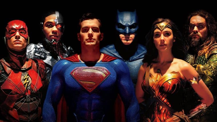 The cast of Justice League