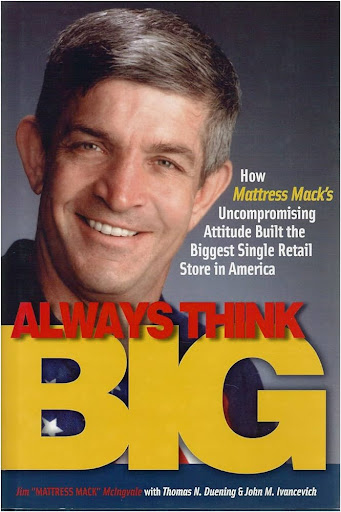 Mattress Mack's book Always think Big