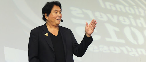Robert Kiyosaki speaking at an event