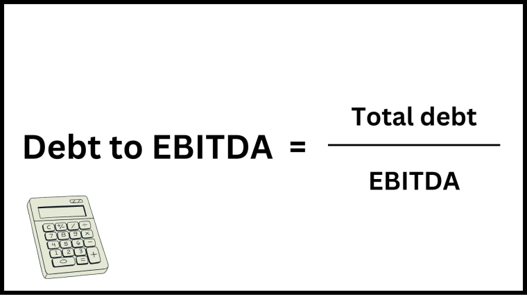 debt to ebitda ratio formula