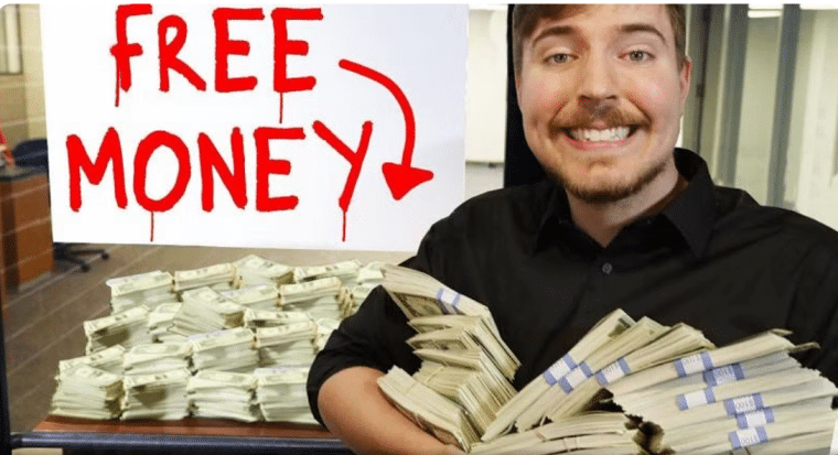 mr beast free money