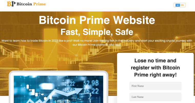 bitcoin prime homepage