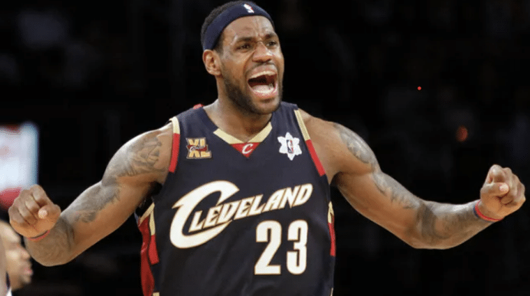 lebron james early career