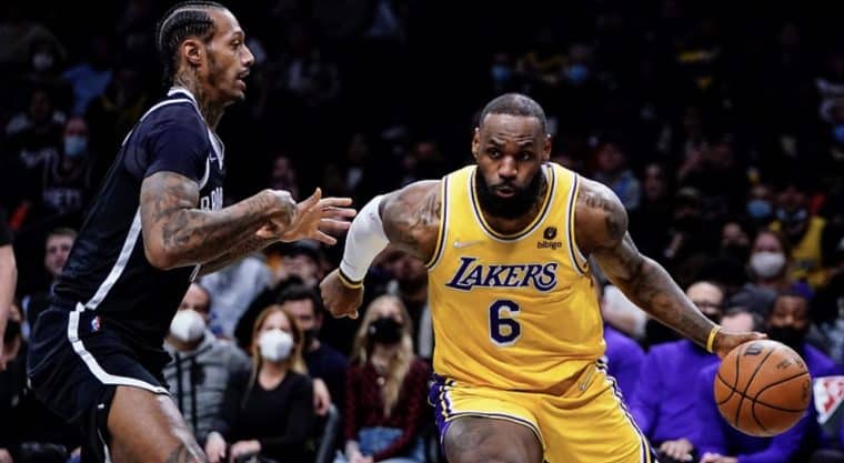 lebron james la lakers