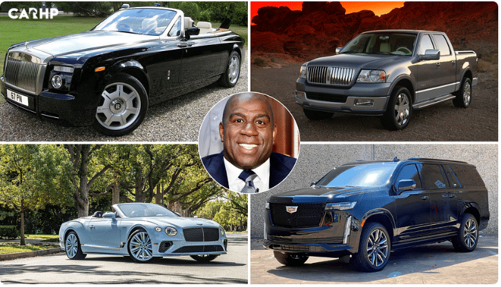magic johnson cars