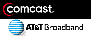 Comcast and AT&T broadband