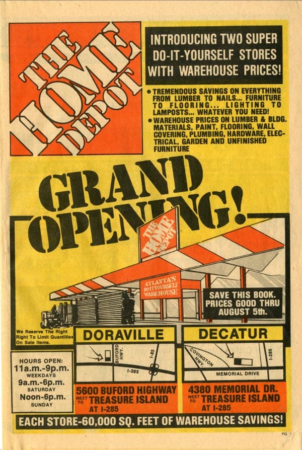 History of Home Depot Improving American Homes Since 1978