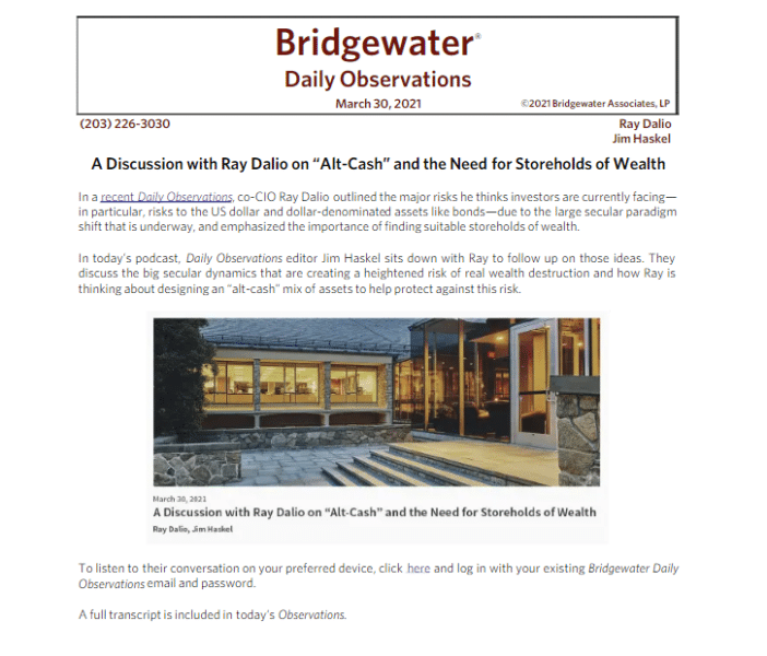 bridgwater daily observations