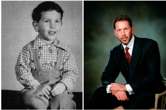 larry ellison childhood