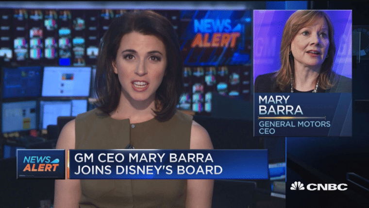 Mary Barra discussed on cnbc
