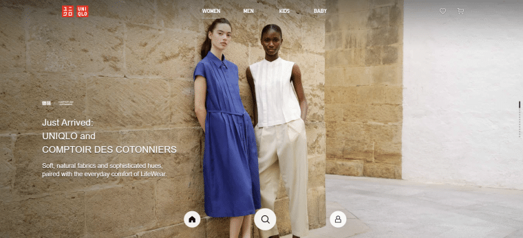 uniqlo website