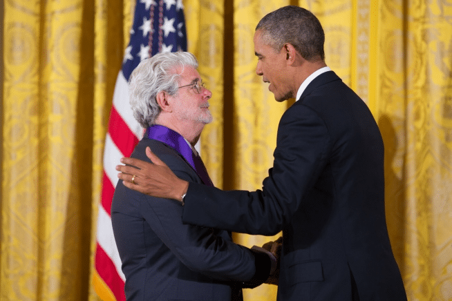 george lucas barack obama