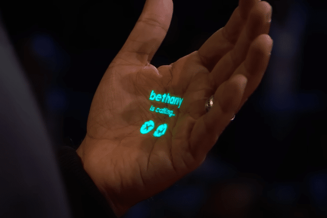 humane ai pin projection