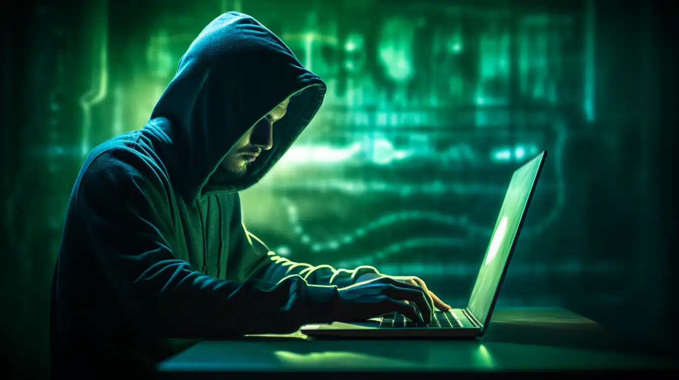 hacker guy hacking