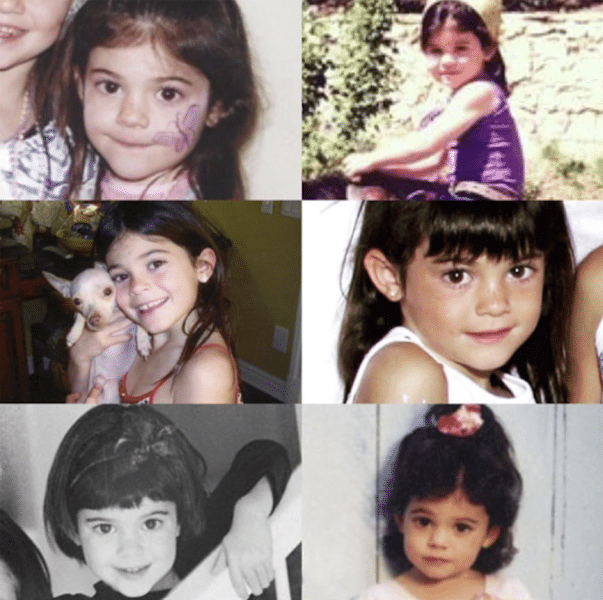 kylie jenner childhood