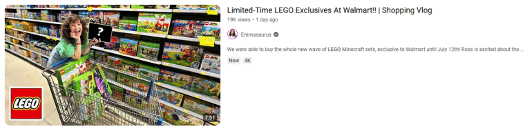 Lego video