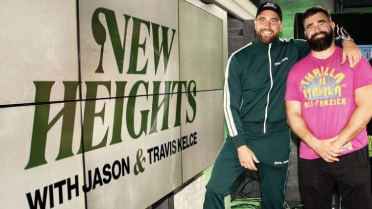 kelce brothers score big podcast deal with new heights and wondery