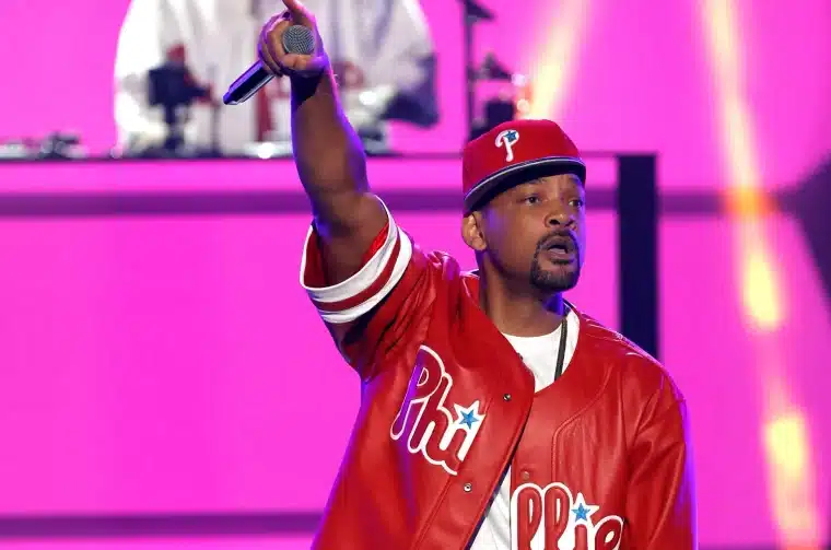 Will Smith in Phillies gear