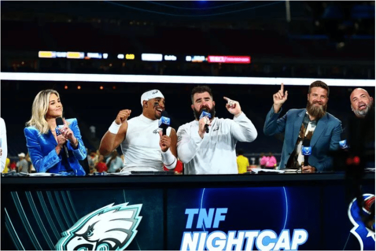 jason kelce commentating
