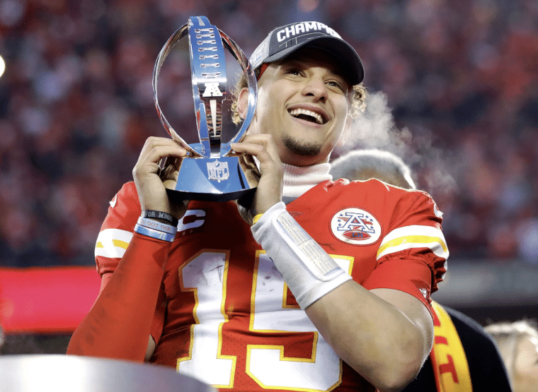 patrick mahomes wild card victory