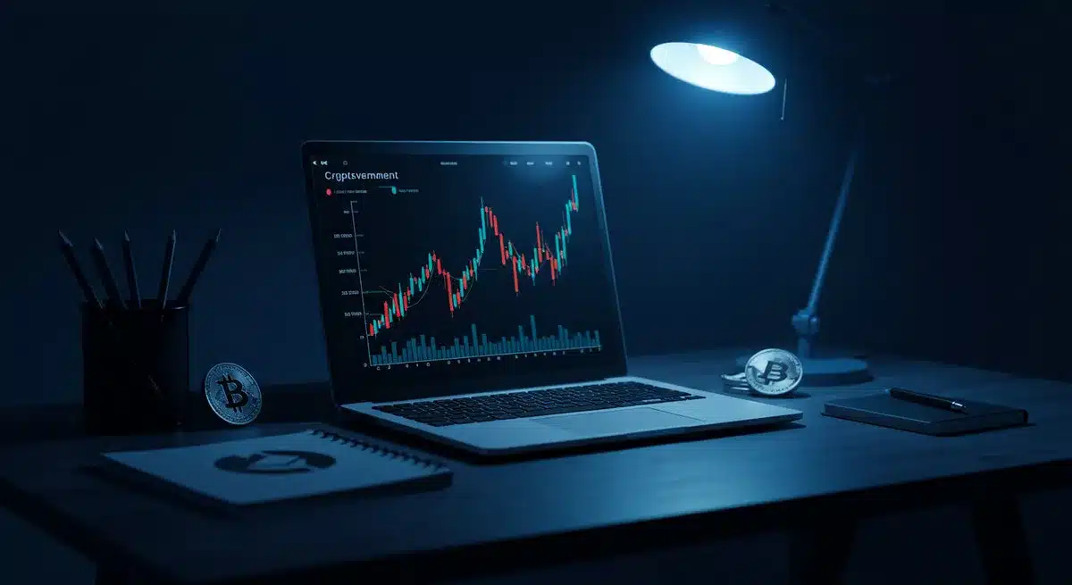 深夜の仮想通貨トレード