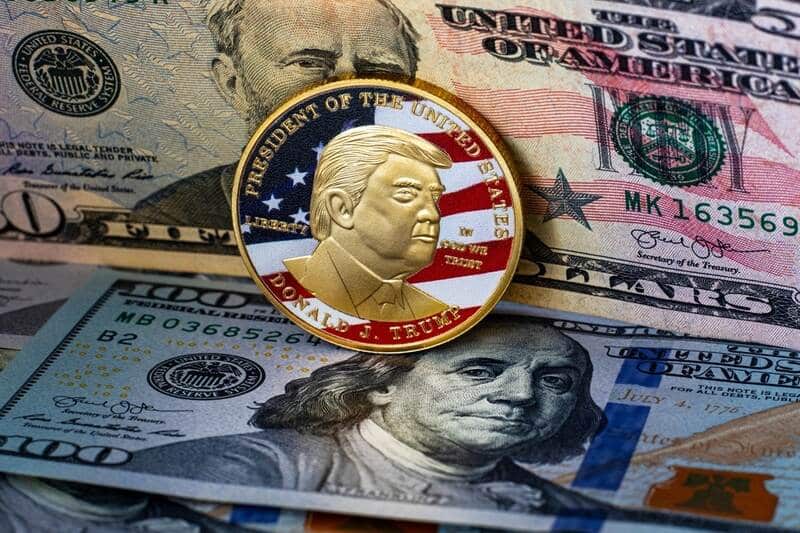 trump coin на фоне фиатной валюты