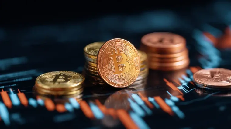 横に並ぶ仮想通貨たち