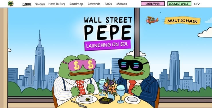 Wall Street Pepe SOL