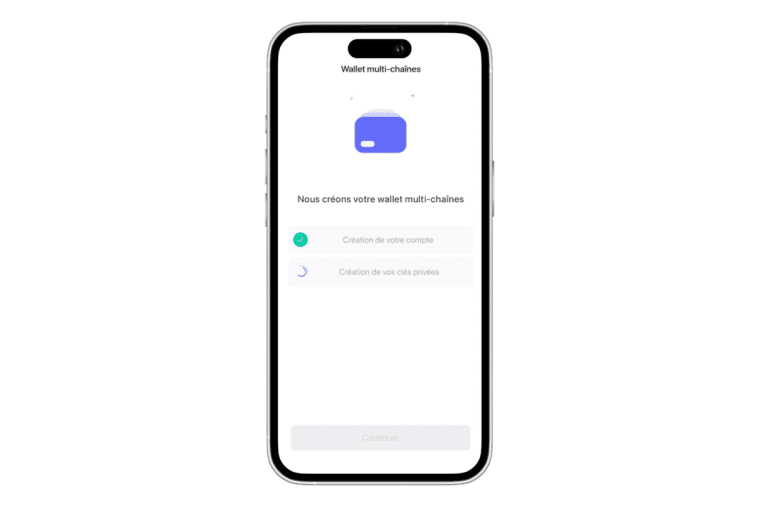 Best Wallet - initialisation et génération de la seed phrase