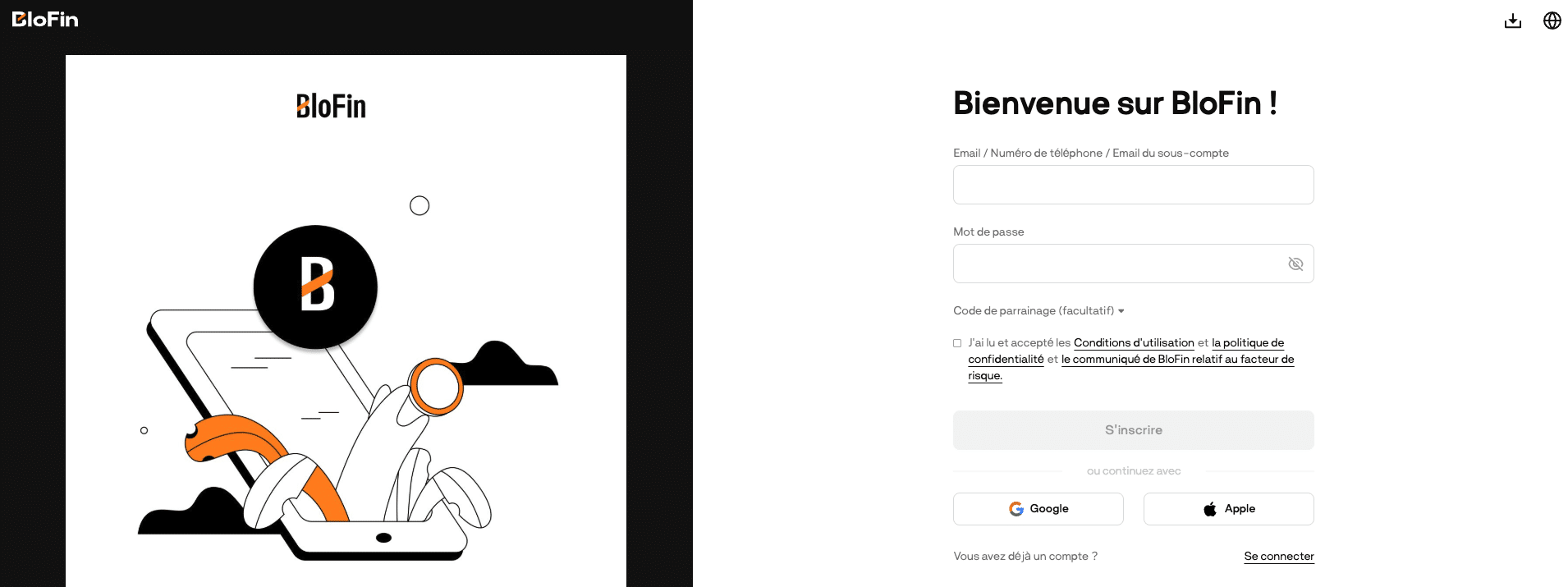 blofin plateforme crypto
