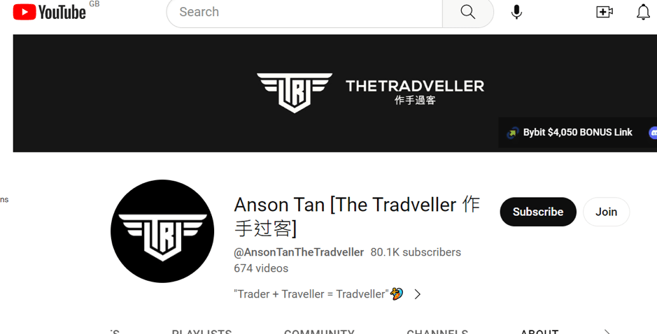 Anson Tan [The Tradveller 作手过客]